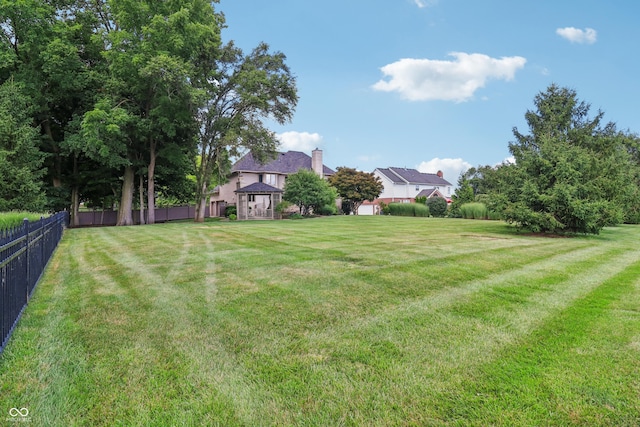 12068 Bayhill Dr, Carmel, IN 46033 - view of yard with a gazebo