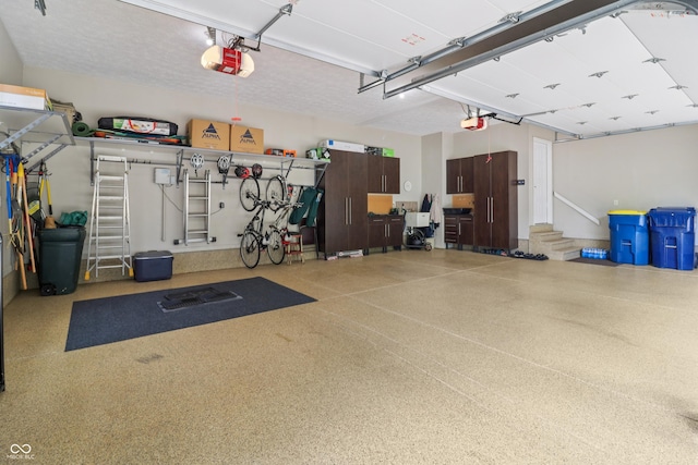 12068 Bayhill Dr, Carmel, IN 46033 - garage featuring a garage door opener