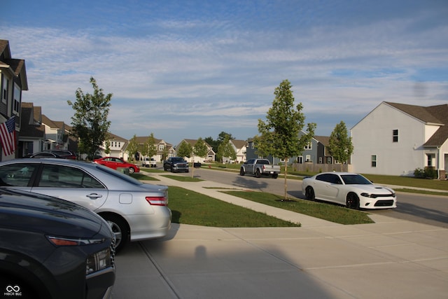 9118 Larson Dr, Pendleton, IN 46064 - view of asphalt street with a residential view and sidewalks