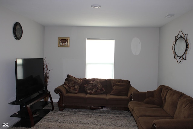 9118 Larson Dr, Pendleton, IN 46064 - living area with carpet floors