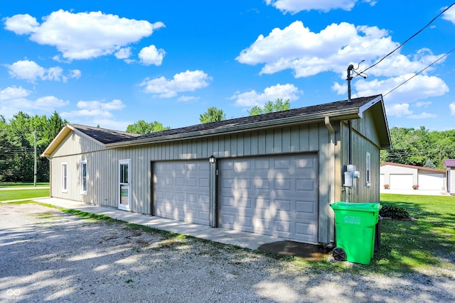 1328 E 600 N, West Lafayette, IN 47906 - view of detached garage