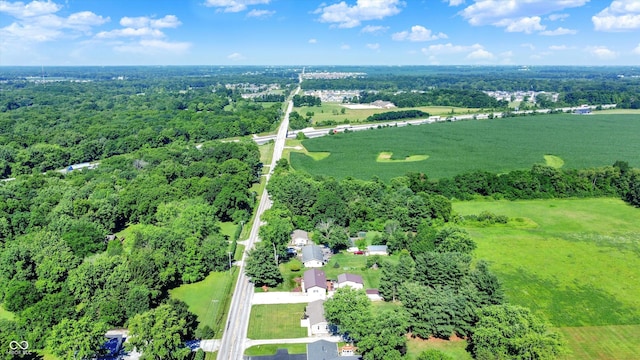 1328 E 600 N, West Lafayette, IN 47906 - aerial view of property's location featuring a heavily wooded area