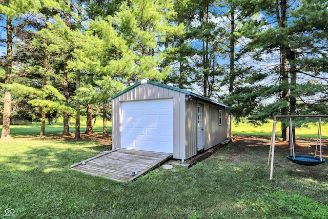 1328 E 600 N, West Lafayette, IN 47906 - view of garage