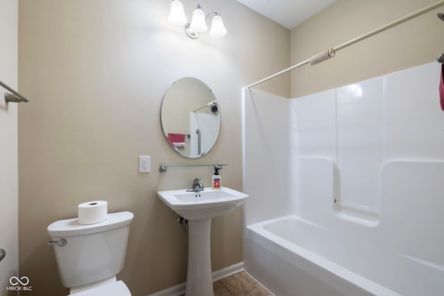 471 Harvest Moon Dr, Greencastle, IN 46135 - full bath with shower / tub combination and toilet