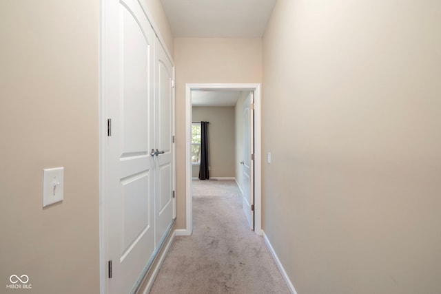 471 Harvest Moon Dr, Greencastle, IN 46135 - corridor with light colored carpet and baseboards