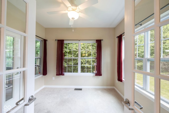 471 Harvest Moon Dr, Greencastle, IN 46135 - view of unfurnished sunroom