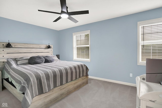 17101 Rushmore Dr, Westfield, IN 46074 - bedroom featuring carpet and a ceiling fan