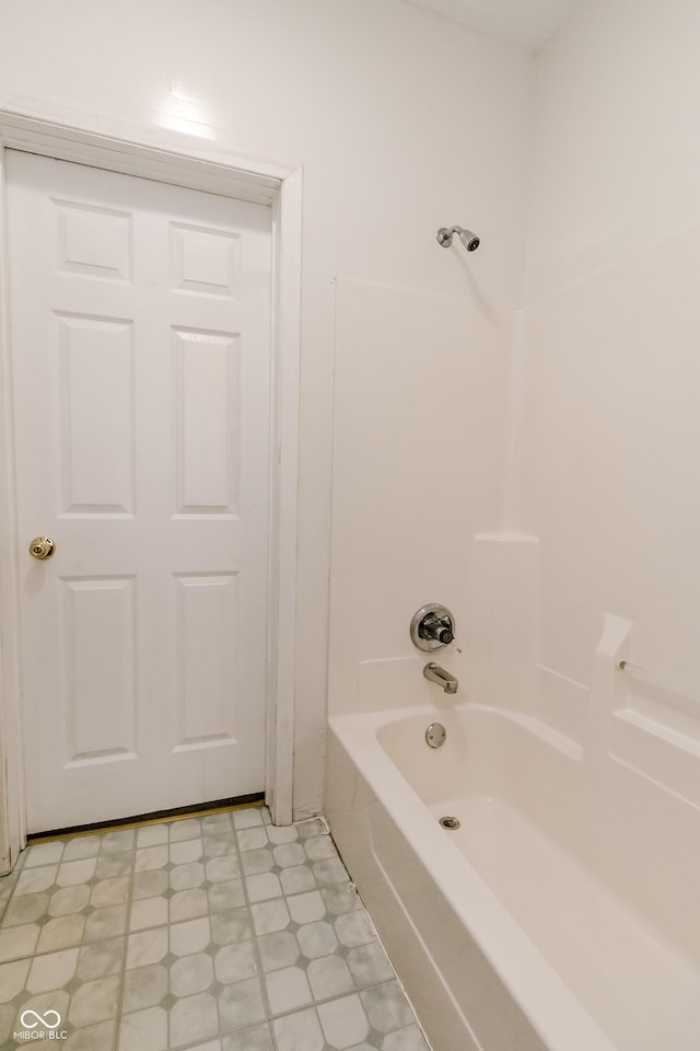 4729 Hittle Dr, Indianapolis, IN 46239 - full bath with shower / tub combination and tile patterned floors