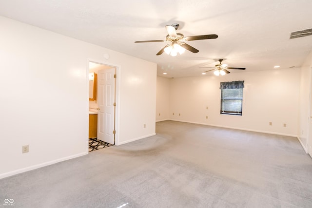 4729 Hittle Dr, Indianapolis, IN 46239 - carpeted spare room featuring ceiling fan and baseboards