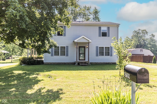 4729 Hittle Dr, Indianapolis, IN 46239 - view of front facade featuring entry steps
