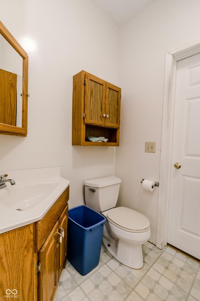 4729 Hittle Dr, Indianapolis, IN 46239 - bathroom featuring vanity and toilet
