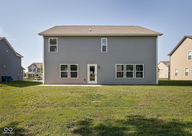 10524 Broadford St, Indianapolis, IN 46239 - back of house with a lawn
