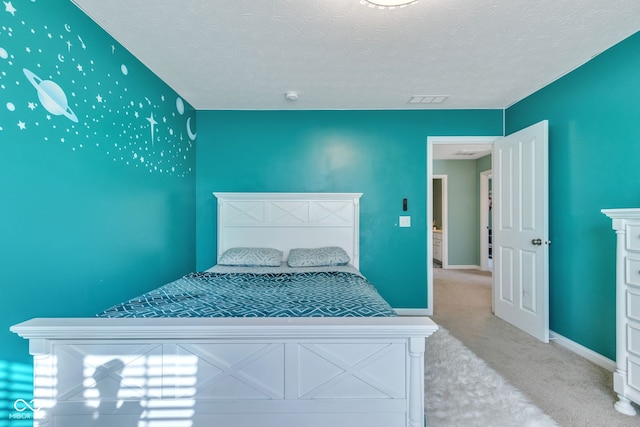 1358 Avocet Dr, Greenwood, IN 46143 - bedroom featuring light colored carpet and a textured ceiling