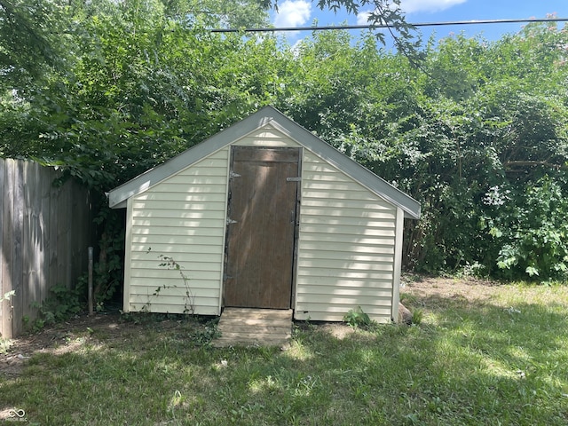 3119 N Fuller Dr, Indianapolis, IN 46224 - view of shed