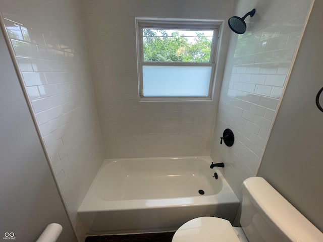3119 N Fuller Dr, Indianapolis, IN 46224 - full bathroom featuring toilet and  shower combination