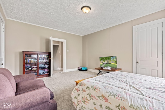 1418 S 7th St, Terre Haute, IN 47802 - carpeted bedroom featuring a textured ceiling