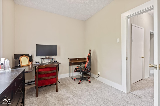 1418 S 7th St, Terre Haute, IN 47802 - carpeted office with a textured ceiling and baseboards