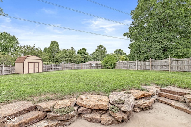 6241 S Meridian St, Indianapolis, IN 46217 - fenced backyard featuring a storage shed