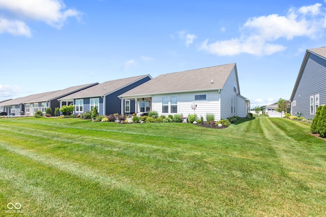 19677 Sumrall Pl, Westfield, IN 46074 - view of front of house featuring a front lawn