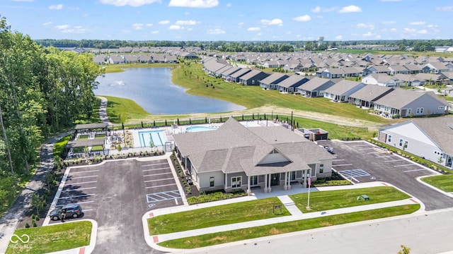 19677 Sumrall Pl, Westfield, IN 46074 - aerial view of a large body of water