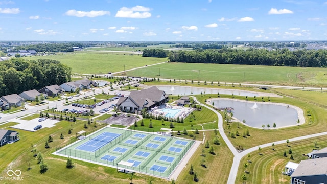 19677 Sumrall Pl, Westfield, IN 46074 - bird's eye view of a large body of water