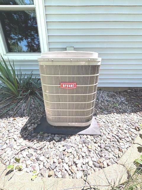 11 Mccutcheon Dr, Lafayette, IN 47909 - exterior view of a central air condition unit