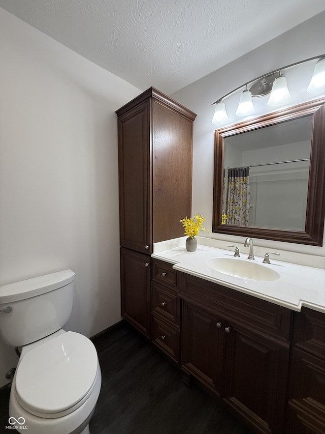 11698 N Bethesda Rd, Mooresville, IN 46158 - bathroom featuring wood finished floors and vanity