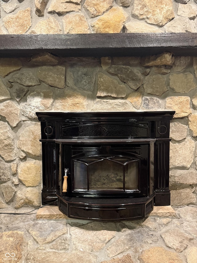 11698 N Bethesda Rd, Mooresville, IN 46158 - detailed view of a wood stove