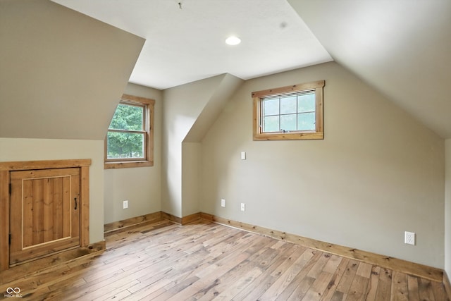 7563 Grizzly Dr, Nineveh, IN 46164 - bonus room with light wood-style floors and lofted ceiling