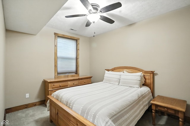 7563 Grizzly Dr, Nineveh, IN 46164 - bedroom featuring ceiling fan and light colored carpet