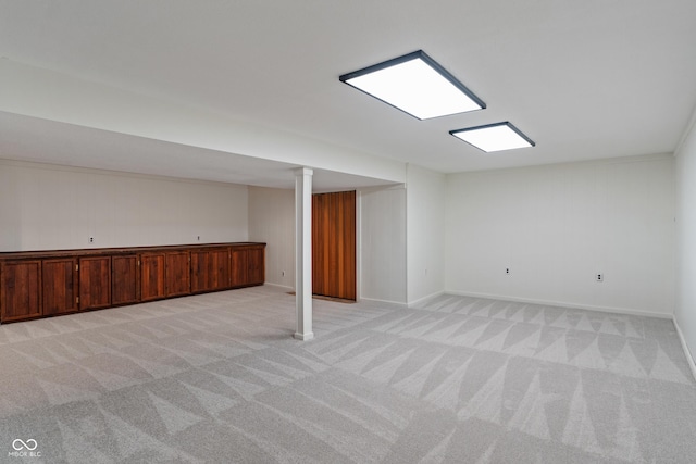 10184 Lakeshore Dr E, Carmel, IN 46033 - finished basement featuring light carpet