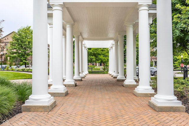 2570 Congress St, Carmel, IN 46032 - view of covered porch