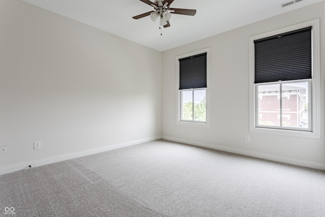 2570 Congress St, Carmel, IN 46032 - unfurnished room with carpet and ceiling fan