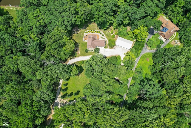 3750 S Whitehorse Rd, Nashville, IN 47448 - aerial overview of property's location