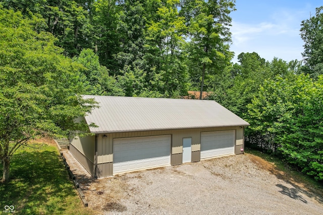 3750 S Whitehorse Rd, Nashville, IN 47448 - view of detached garage