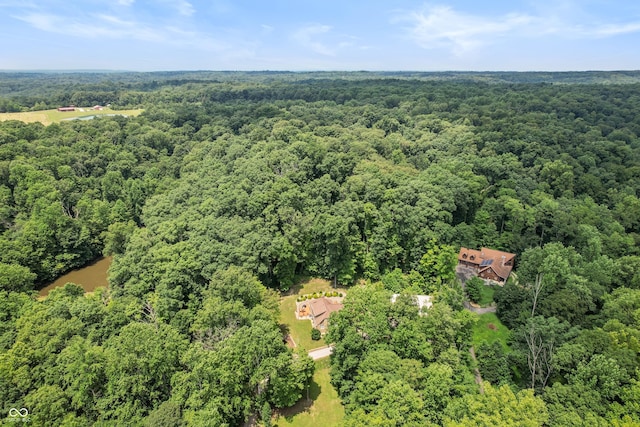 3750 S Whitehorse Rd, Nashville, IN 47448 - drone / aerial view of a heavily wooded area