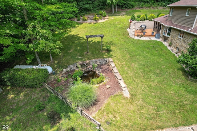 3750 S Whitehorse Rd, Nashville, IN 47448 - view of grassy yard