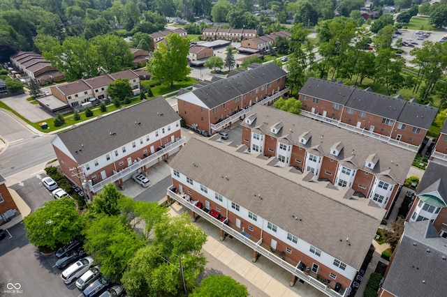 869 N Park Trail Dr, Carmel, IN 46032 - aerial view of residential area