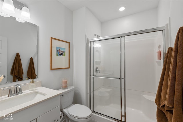 1275 Stonehaven Dr, Westfield, IN 46074 - full bathroom with vanity and a shower stall