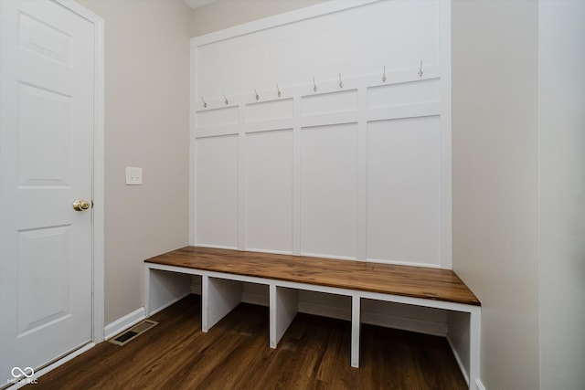 13722 Wendessa Dr, Fishers, IN 46038 - mudroom featuring dark wood-style flooring