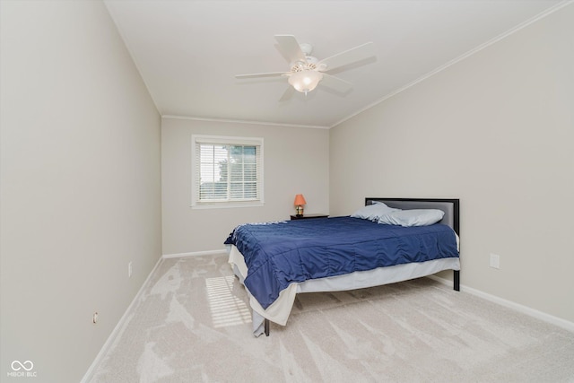 20 Druid Hill Ct, Carmel, IN 46032 - carpeted bedroom with crown molding and ceiling fan