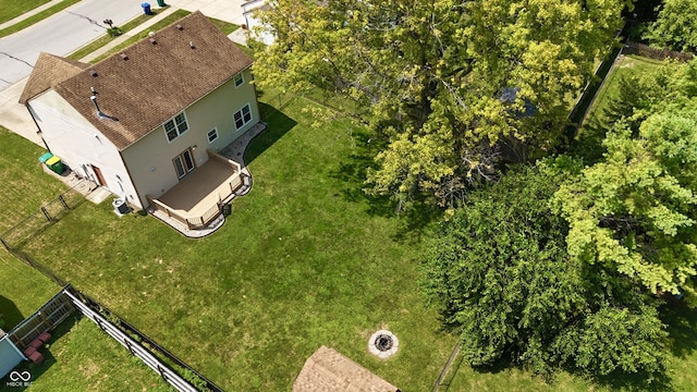 1047 S Jefferson St, Brownsburg, IN 46112 - aerial view of property and surrounding area