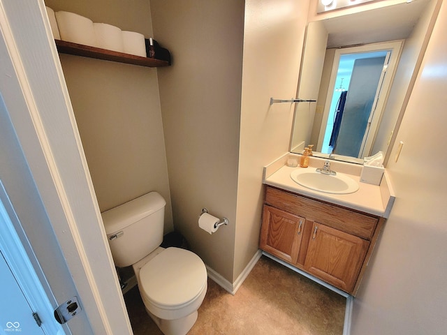 1047 S Jefferson St, Brownsburg, IN 46112 - half bath with vanity and toilet