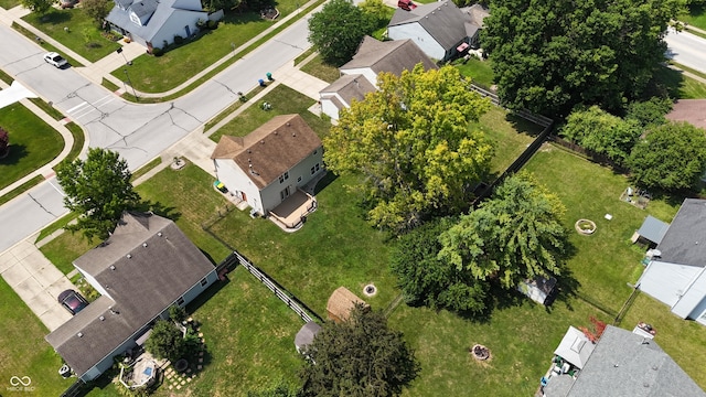 1047 S Jefferson St, Brownsburg, IN 46112 - aerial view of residential area