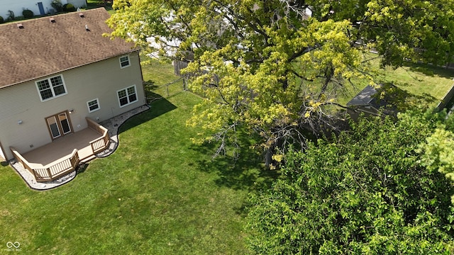 1047 S Jefferson St, Brownsburg, IN 46112 - aerial view of property and surrounding area