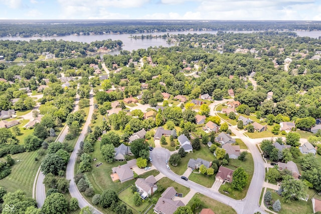 11534 Capistrano Cir, Indianapolis, IN 46236 - aerial perspective of suburban area featuring a nearby body of water