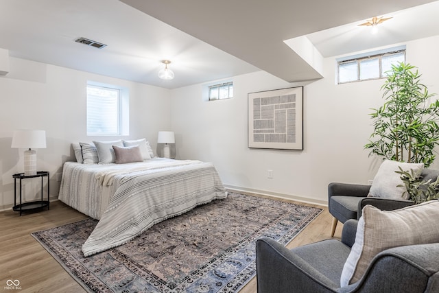 316 Ohmer Ave, Indianapolis, IN 46219 - bedroom featuring wood finished floors and baseboards