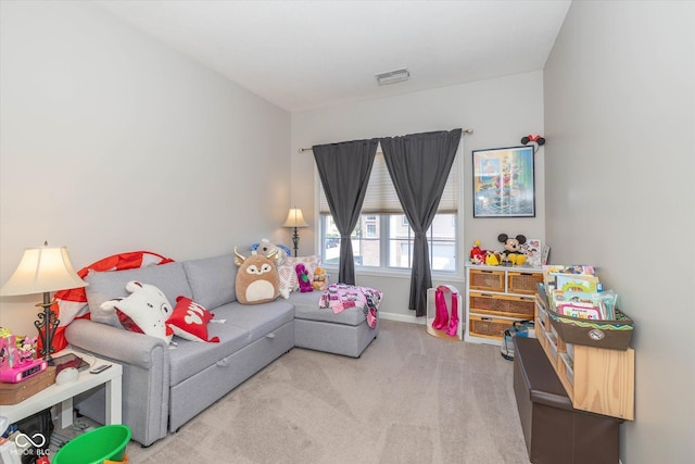 4285 Washington Blvd, Plainfield, IN 46168 - living area featuring carpet flooring and baseboards