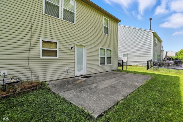 2421 Amberleigh Dr, Plainfield, IN 46168 - rear view of house featuring a patio area