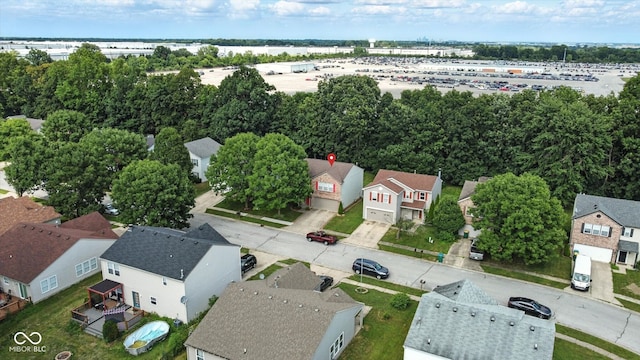 2421 Amberleigh Dr, Plainfield, IN 46168 - aerial view of residential area
